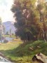 Vista del Lago de Thun con montañas al fondo